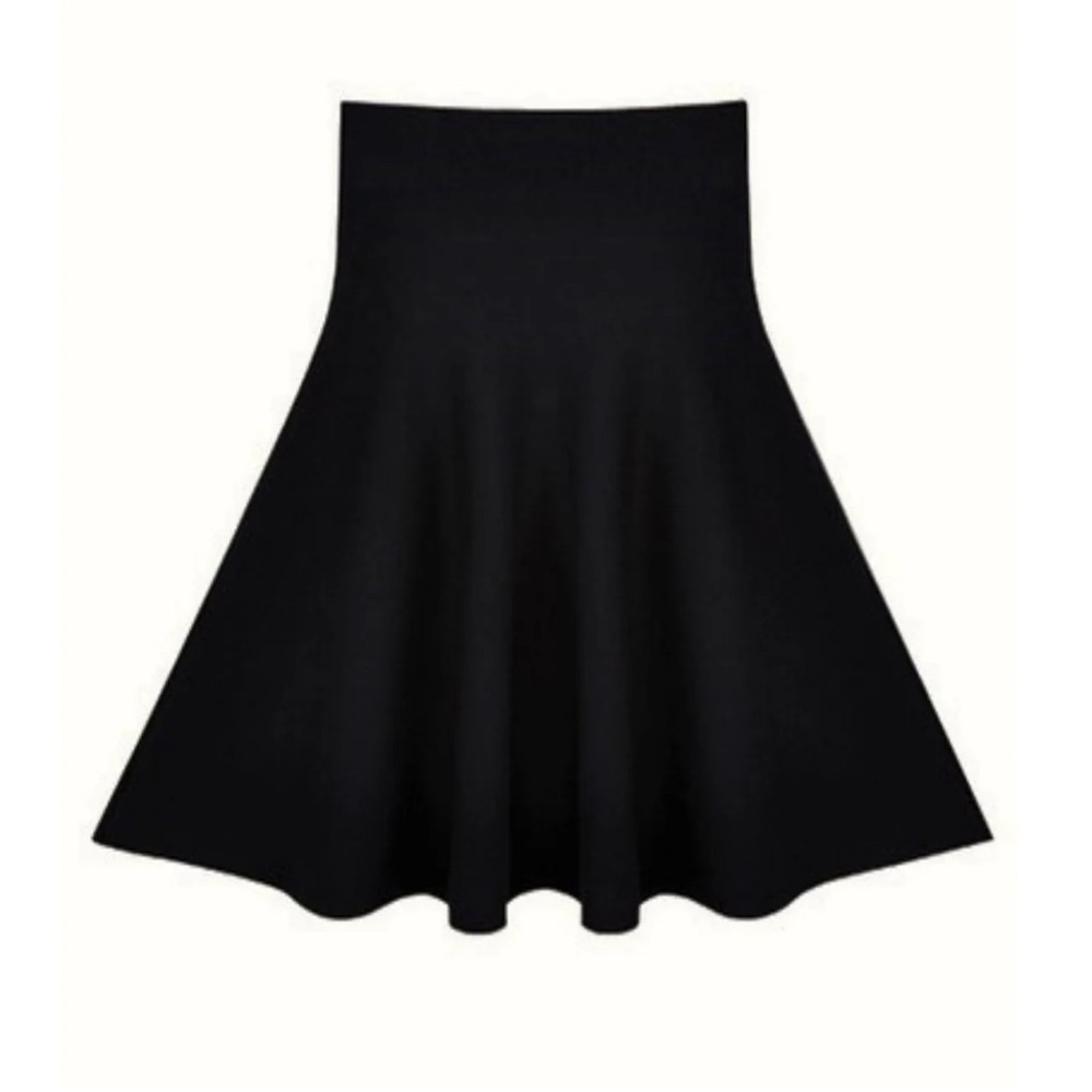 Mia Mod MM Year Round Black Skirt
